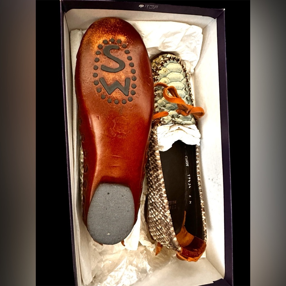 Stuart Weitzman Snakeskin Driver’s - image 2